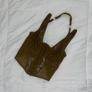 Urban Outfitters OFU Halter Corset Top